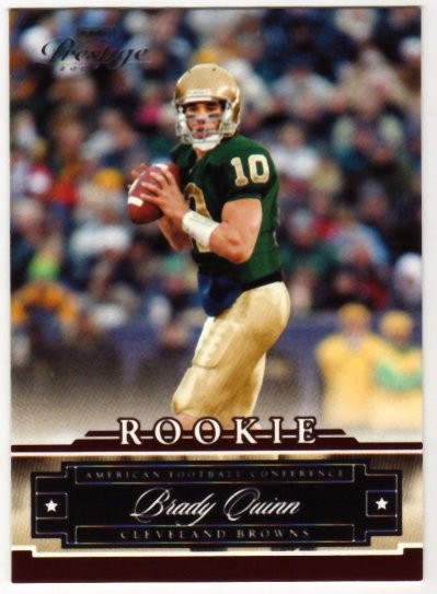 Quinn, Brady 2007 Playoff Prestige Rookie