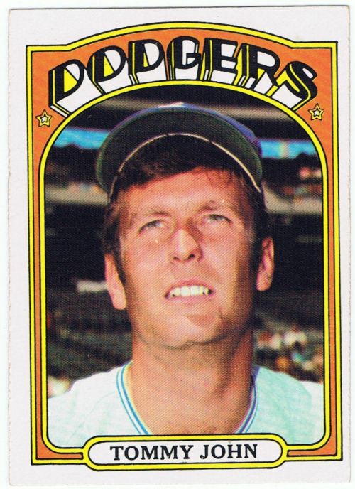 John, Tommy 1972 Topps | RK Sports Promotions