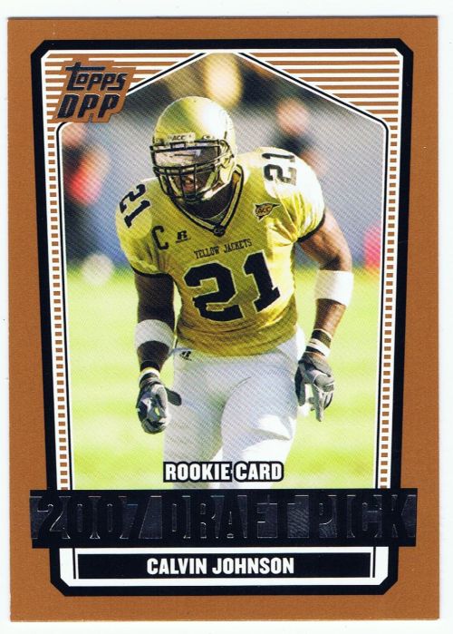 Johnson, Calvin 2007 Topps DPP Rookie