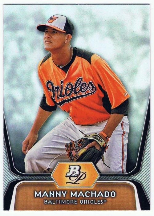 Machado, Manny 2012 Bowman Platinum Prospects | RK Sports Promotions