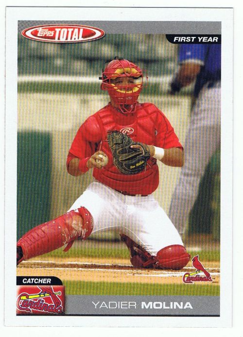 Lot Detail - 2004 Yadier Molina Game Worn St.Louis Cardinals Home Jersey -  Rookie Season