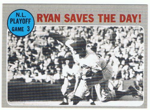 1970 Topps N.L. Playoff Game 3 (Nolan Ryan Saves The Day!)