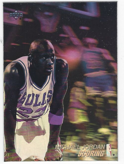 Michael Jordan 1991-92 Upper Deck Scoring #AW1 Card