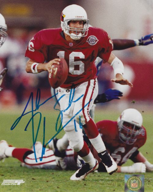 Jake The Snake Plummer Autographed Arizona Cardinals Helmet –