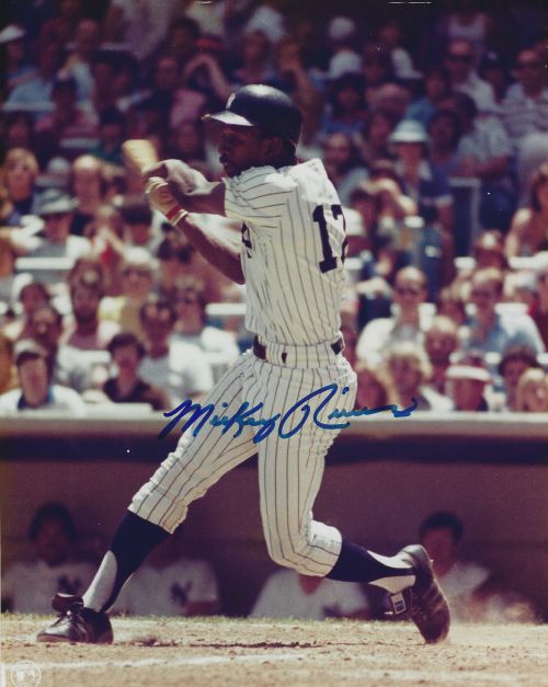 Mickey Rivers - Autographed Signed Photograph