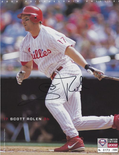 Scott Rolen Autographed Baseball
