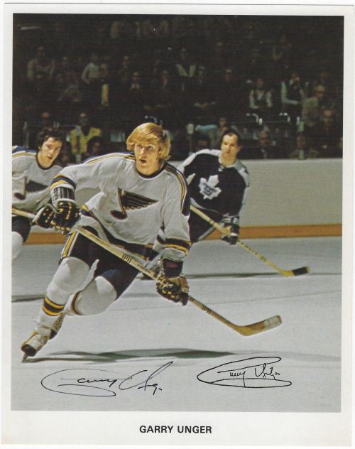 St. Louis Blues Hockey NHL Original Autographed Hockey Sticks for